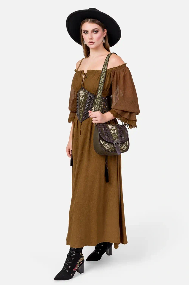 DARK BOTANY CORSET BELT