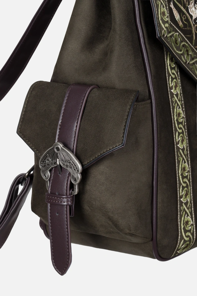 MOONVINE OLIVE RUCKSACK