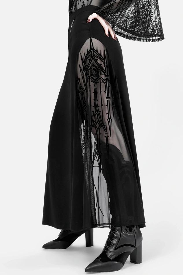 CHAPEL OF SHADOWS spódnica maxi