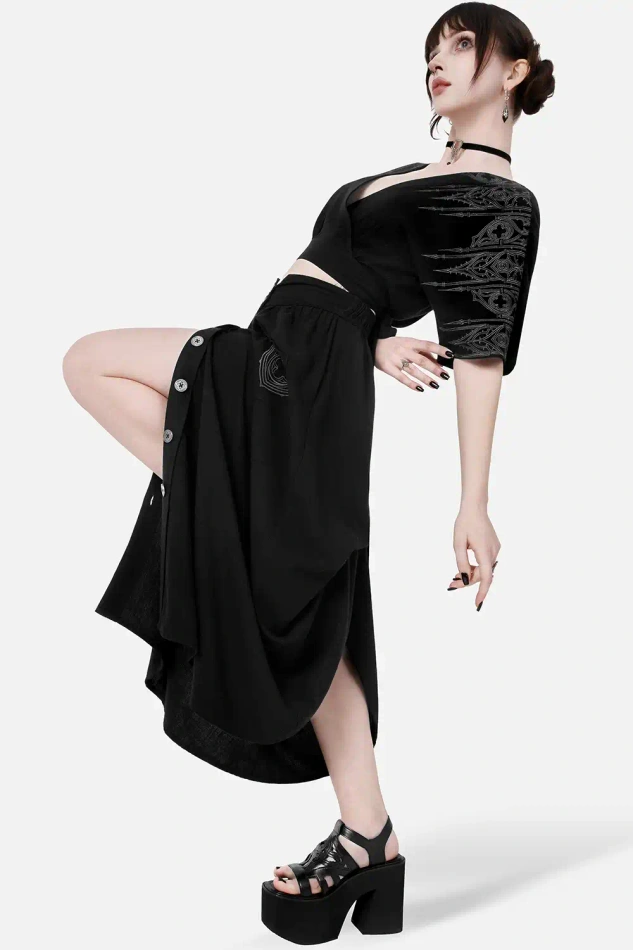 HERESY spódnica midi