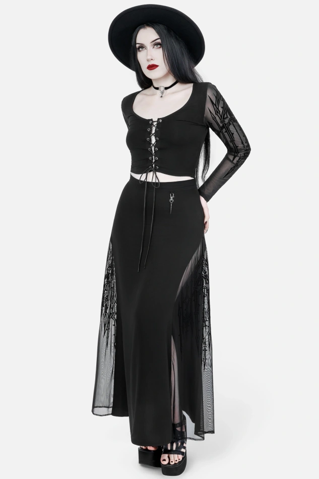 CHAPEL OF SHADOWS MAXI SKIRT