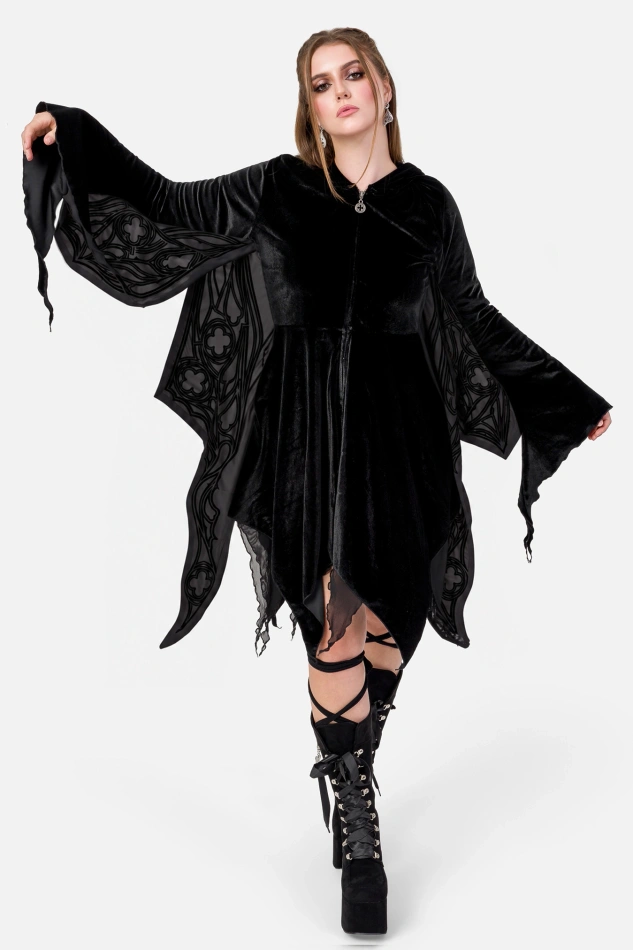 OBSIDIAN MOTH HOODIE