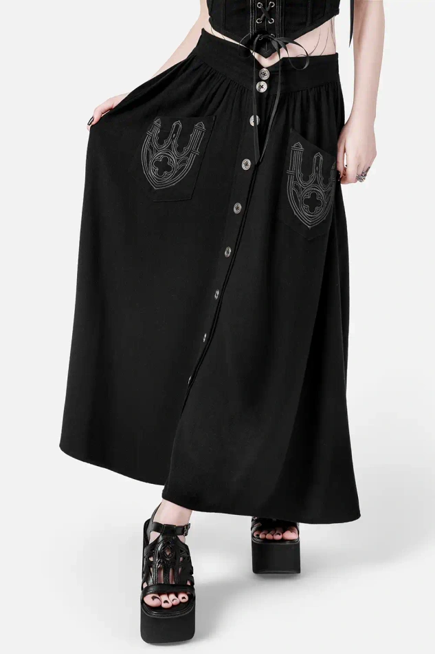 HERESY spódnica midi