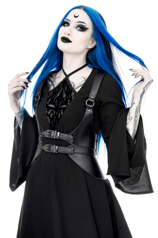 HALLOWS PEPLUM Harness Katedralny pas