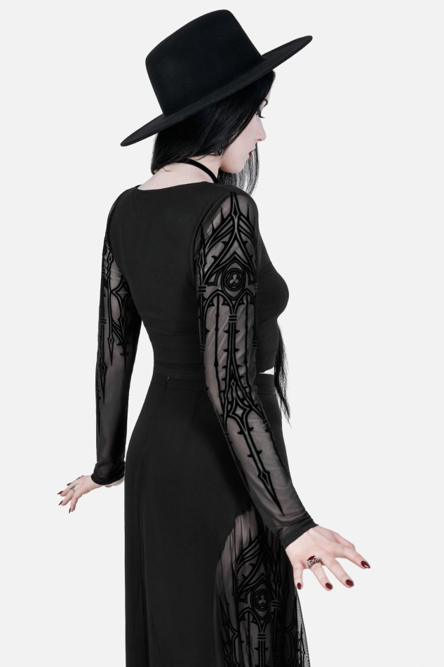 INFERNUM LONG SLEEVE TOP