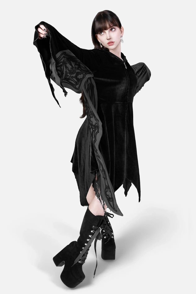 OBSIDIAN BLUZA ZE SKRZYDŁAMI