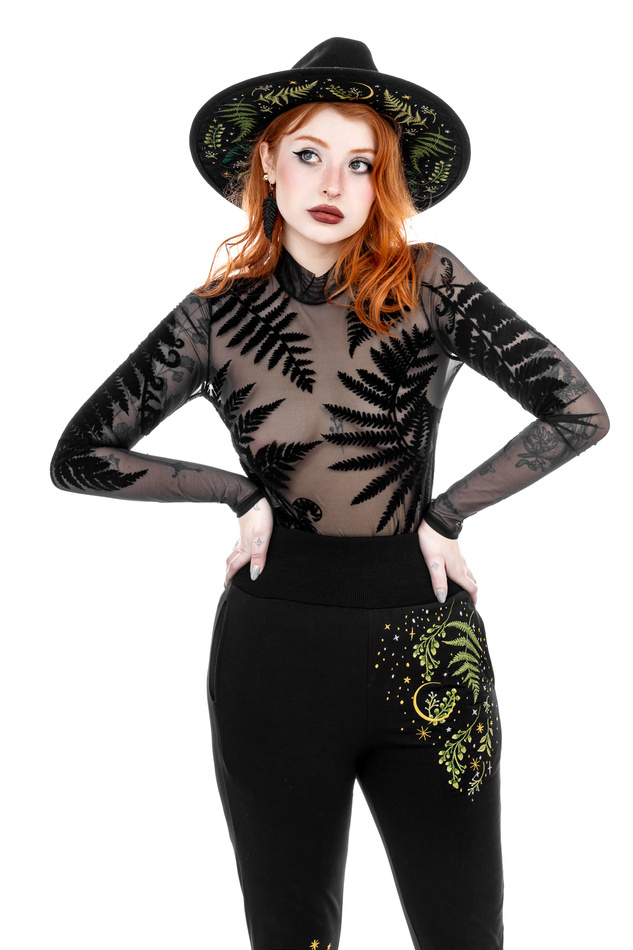 HERBAL HAT Haftowany kapelusz