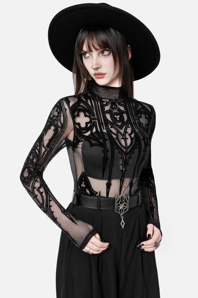 UNDERWORLD BODYSUIT - BLACK