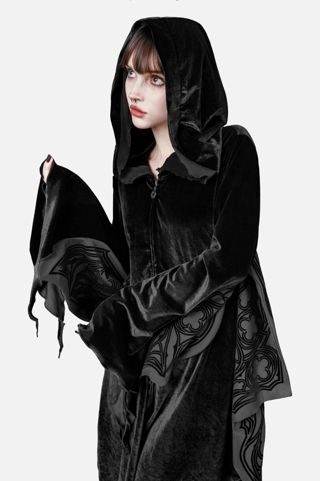 OBSIDIAN MOTH HOODIE