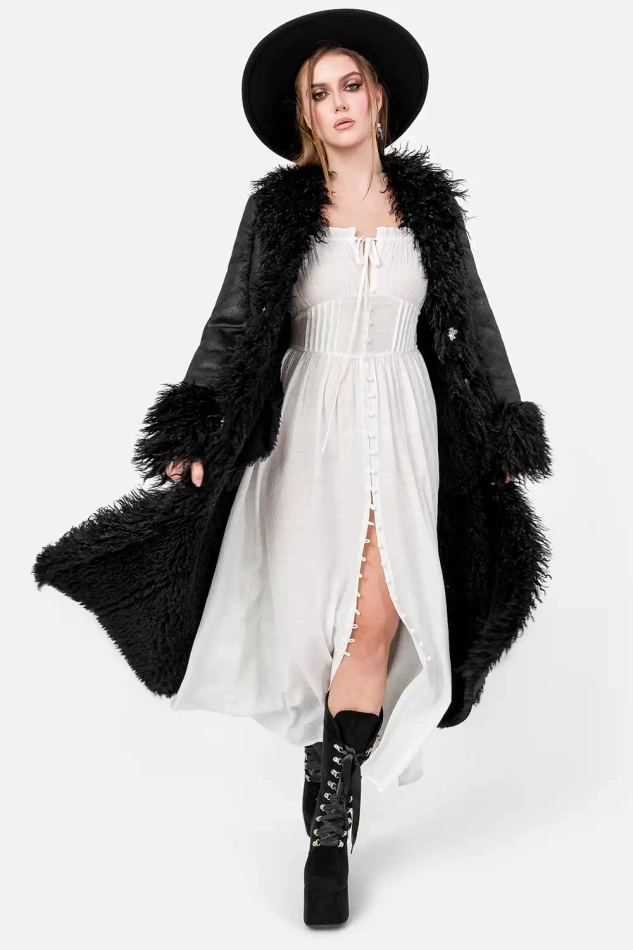 DARKNESS DWELLER MAXI COAT