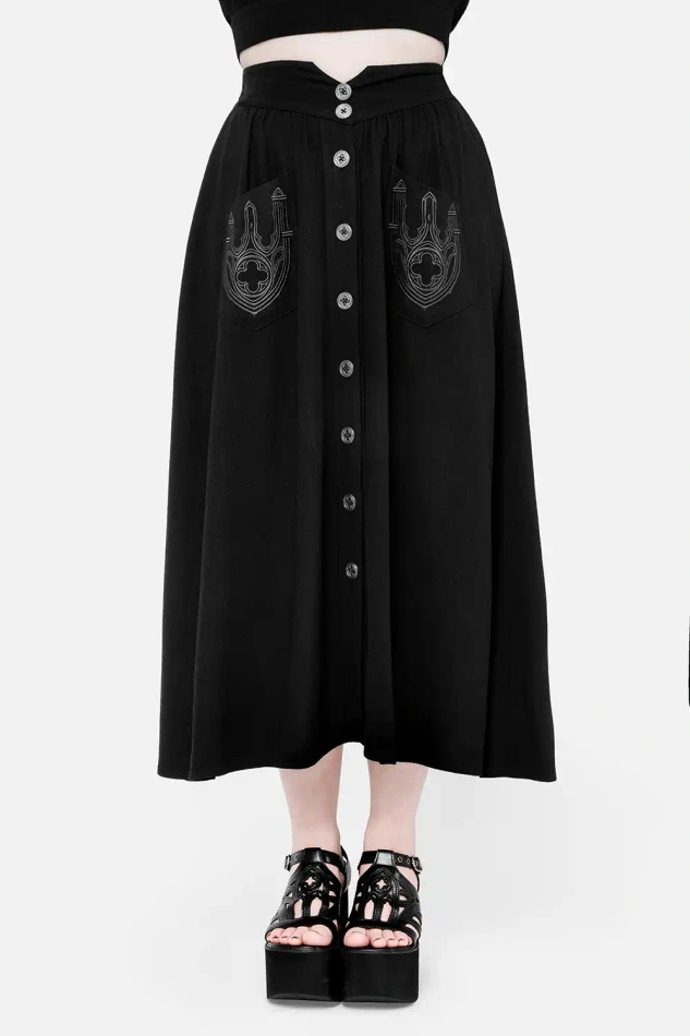 HERESY spódnica midi