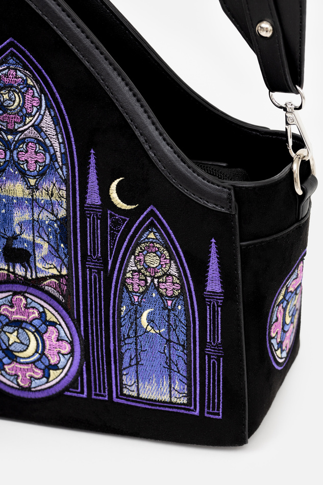 AURORA CROSS BODY BAG NORDLICHT STICKEREI