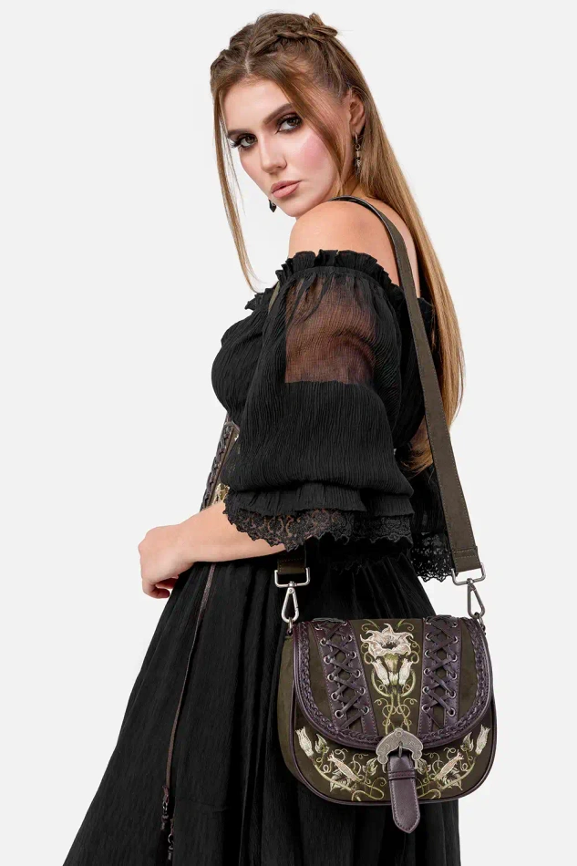 MOONFLOWER SCHULTERTASCHE
