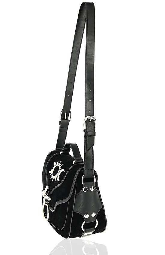 TRIPLE GODDESS BAG gotycka torebka z księżycem i słońcem