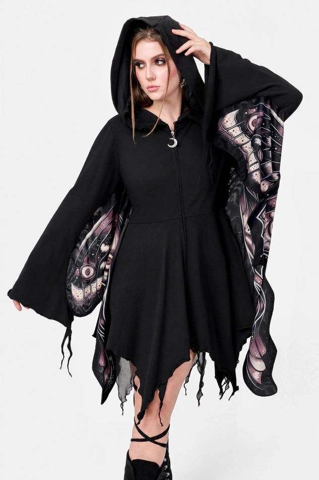 ASHIRA MOTH Bluza ze skrzydłami